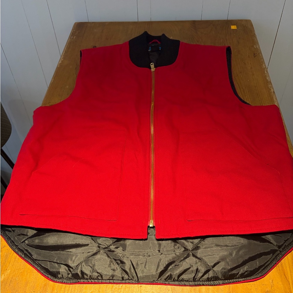 Carhartt style Red Men's Vest